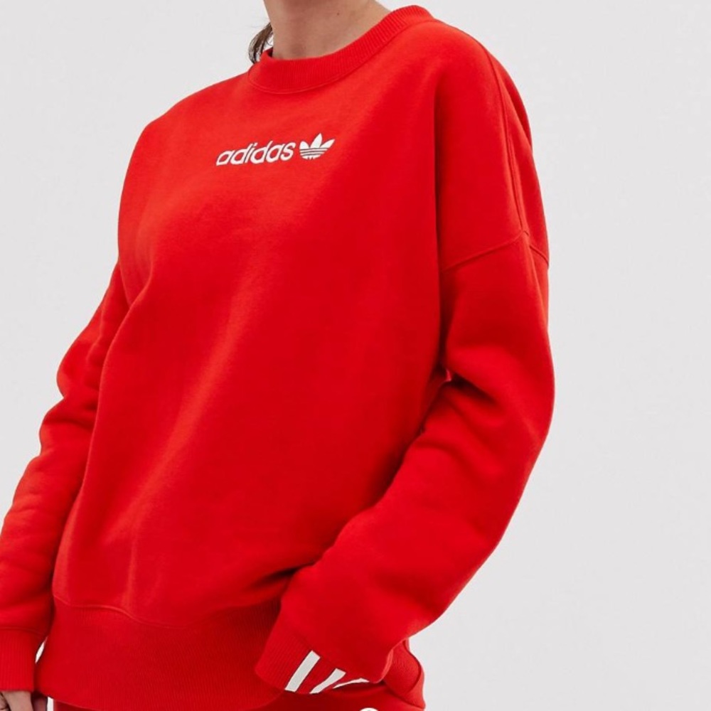 Adidas original coeeze fleece sweatshirt